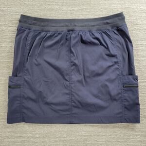 Te' Verde Skort Womens XL Blue Ripstop Gorpcore Outdoorsy Hiking Athleisure Golf